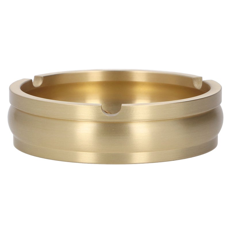 Brass Ashtray Handcrafted Modern Stylish Style Easy Cleaning Portable Decorative Ashtray for Home Office Outdoor - Image 4