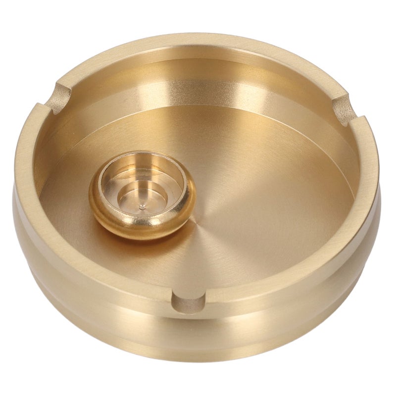 Brass Ashtray Handcrafted Modern Stylish Style Easy Cleaning Portable Decorative Ashtray for Home Office Outdoor - Image 5