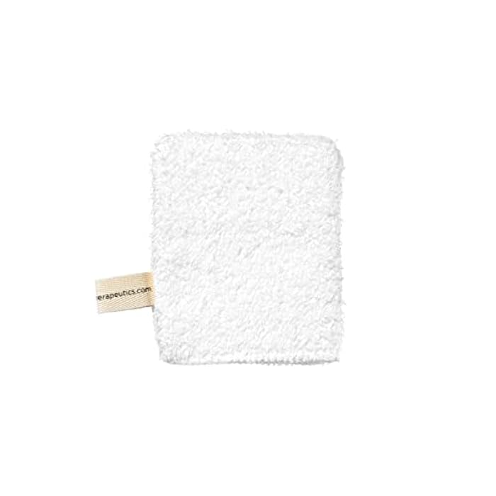 Earth Therapeutics Organic Cotton Exfoliating Facial Mitt - Image 3