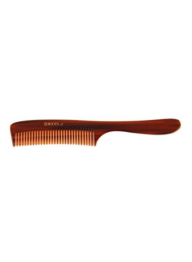 Roots Brown Combs For Hair Thin Tooth Comb Comb With Handle - Image 2