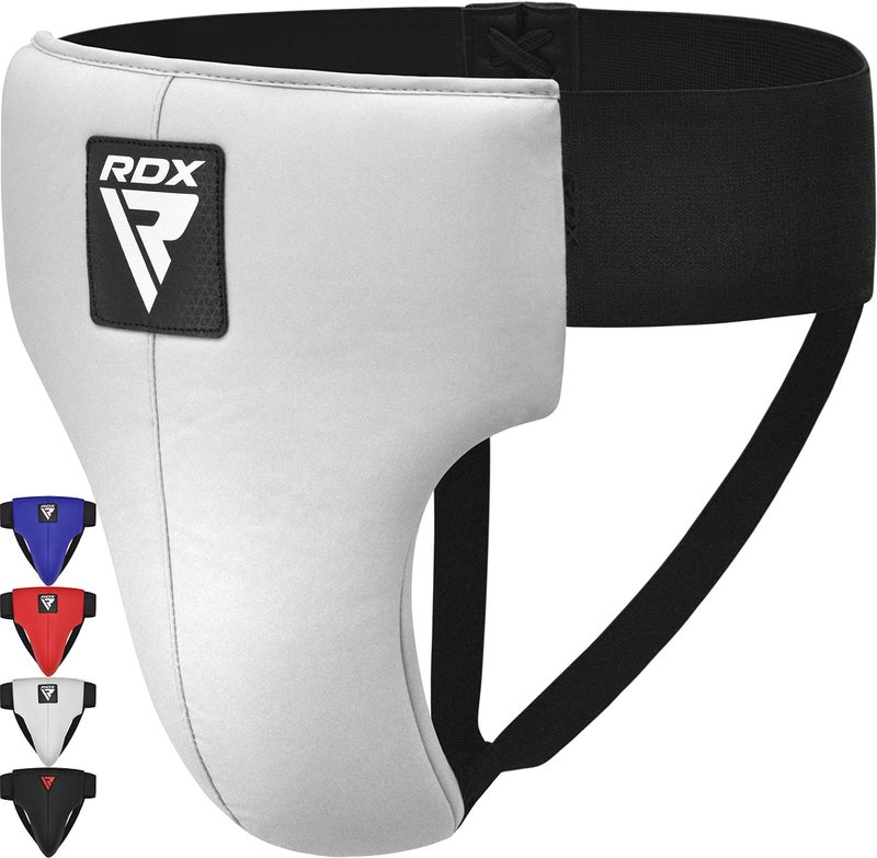 RDX Groin Protector for Boxing, Muay Thai, Kickboxing and MMA Training, Maya Hide Leather Abdo Gear for Martial Arts , SATRA Approved Abdominal Guard for Karate and Taekwondo - Image 1