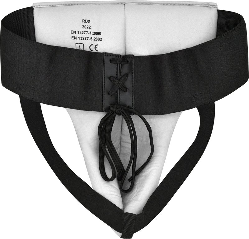 RDX Groin Protector for Boxing, Muay Thai, Kickboxing and MMA Training, Maya Hide Leather Abdo Gear for Martial Arts , SATRA Approved Abdominal Guard for Karate and Taekwondo - Image 5