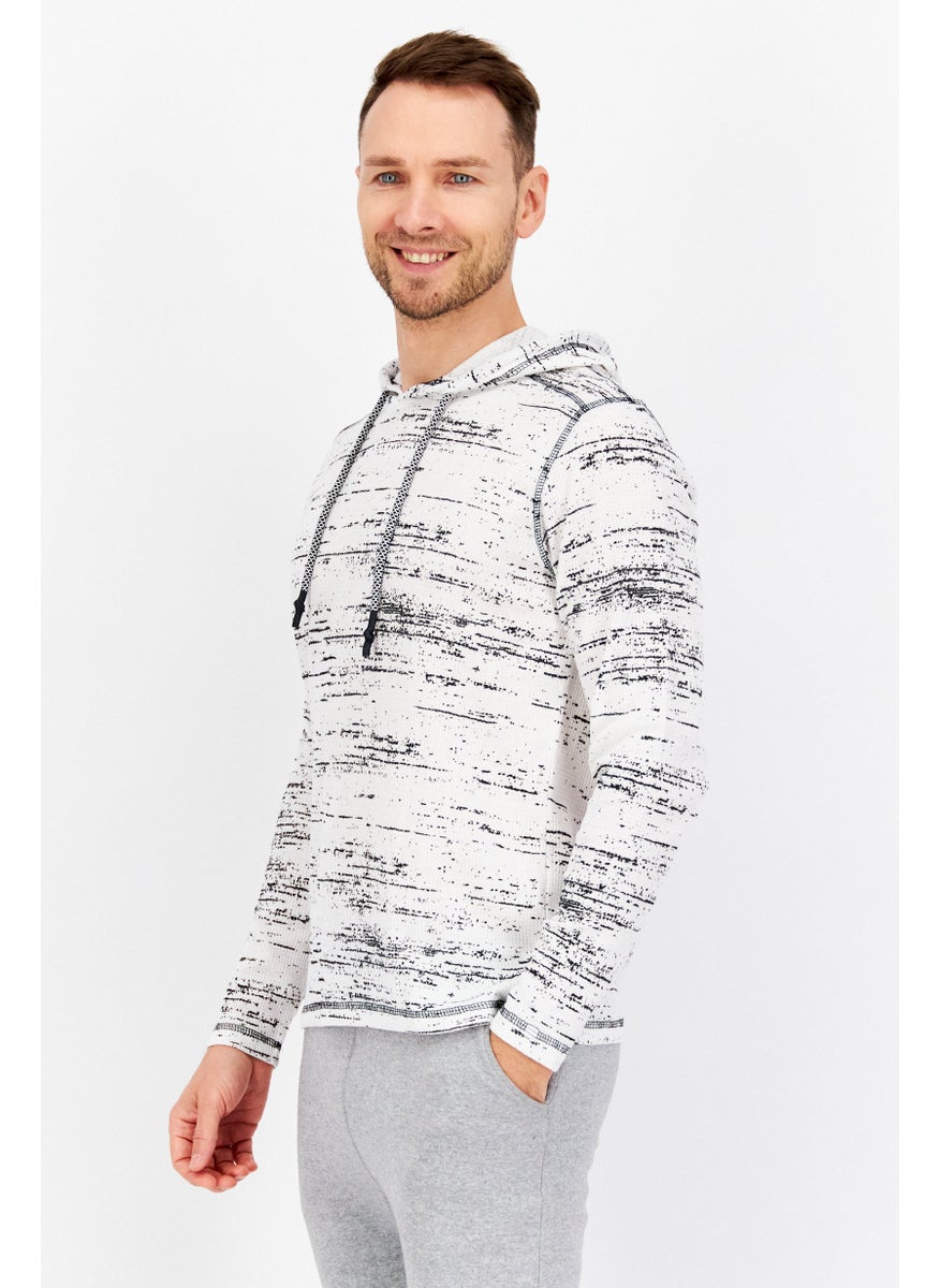 Men Hooded Long Sleeve All Over Print Sweatshirts, White Combo - pzsku/Z8D20734A686F787FFF43Z/45/_/1739801266/c5e00797-e03c-405c-b704-8d2d3ba29373