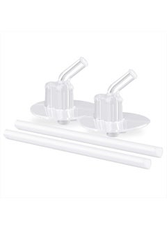 THERMOS Thermos Replacement Straws for 12 Ounce Funtainer Bottle, Clear, 2 Count  - Image 2