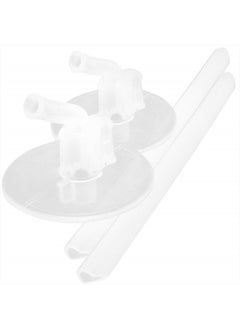 THERMOS Thermos Replacement Straws for 12 Ounce Funtainer Bottle, Clear, 2 Count  - Image 3