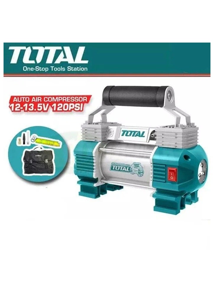 TOTAL Auto Air Compressor 120PSI, 12V 18A-TTAC2506 - Image 2