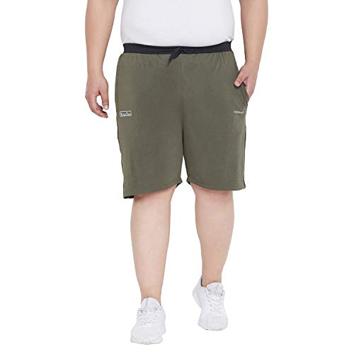 Bigbanana Men's Regular Fit Shorts (Moxon,Olive,8XL) - Image 1