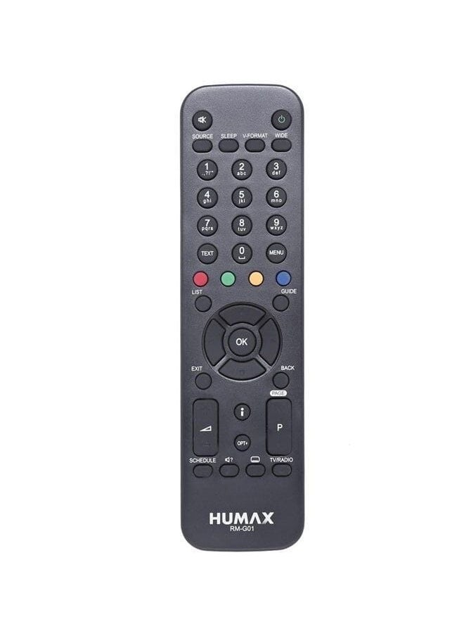 Humax Satellite Receiver Remote Control For Humax Black 
