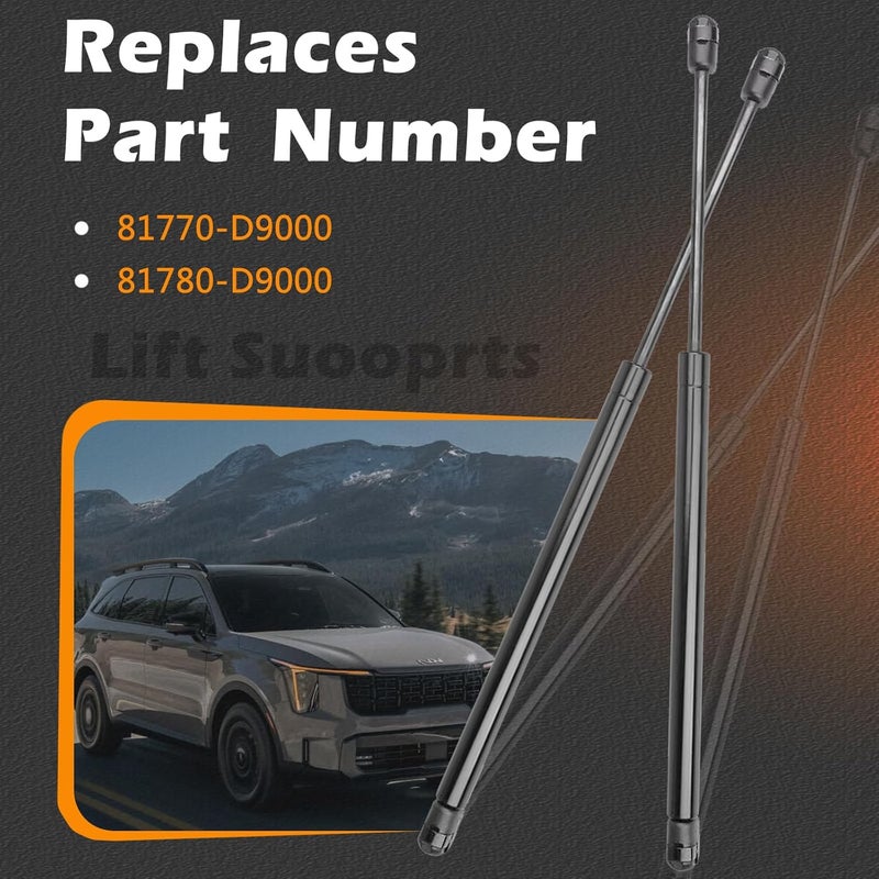 TINGYINGDA Liftgate Lift Support Struts for Kia Sportage 2017-2021 - Image 4