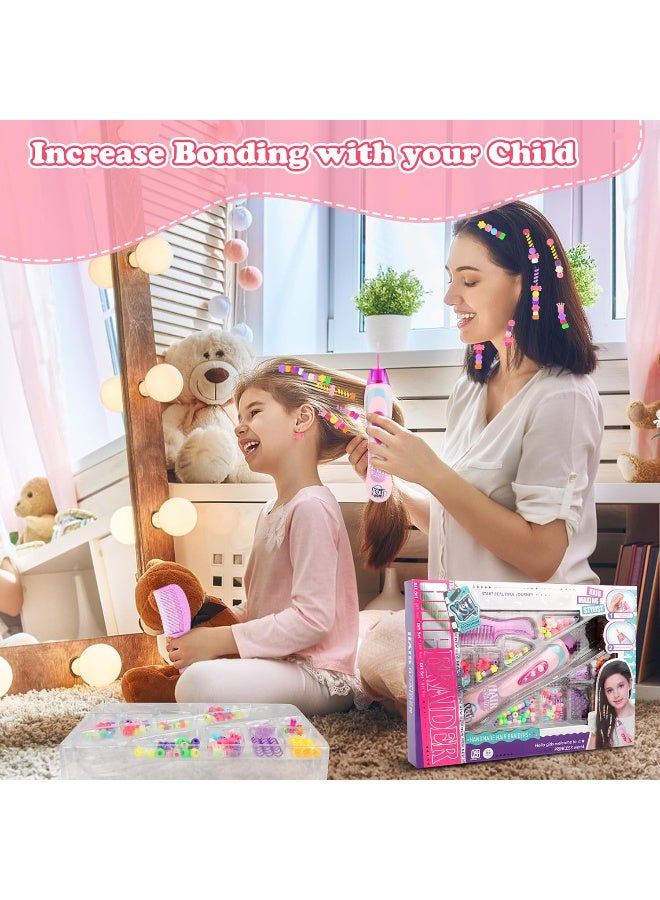 TFiOXL Hair Accessories Girls DIY Hair Beads Set, Creative Toy Birthday Gift, DIY Hair Princess Decoration Braiding Kit Toys for Children 6+ Years - Image 4