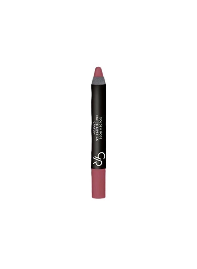 Golden Rose Golden Rose Matte Lipstick Crayon - NO.08 - Image 1
