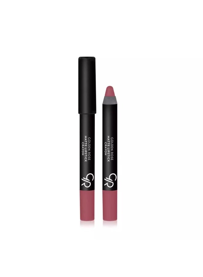 Golden Rose Golden Rose Matte Lipstick Crayon - NO.08 - Image 3