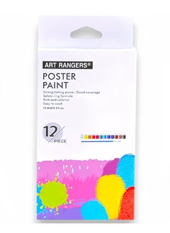 Art Rangers-Poster Paint Set Of 12 Color 15 ml With 2 Brush - pzsku/Z8D20F8EE846EB4FF8E0DZ/45/_/1732202903/9639de9e-8e0e-48a9-b311-75b9544049b0