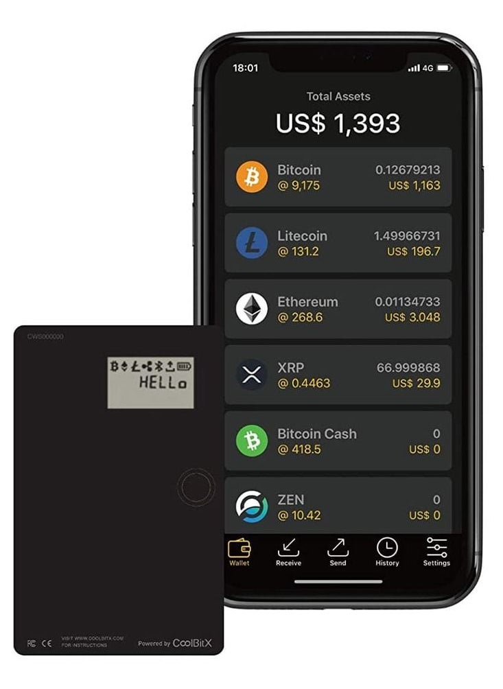 CoolWallet - Coolwallet S Cryptocurrency Hardware Wallet - Image 1
