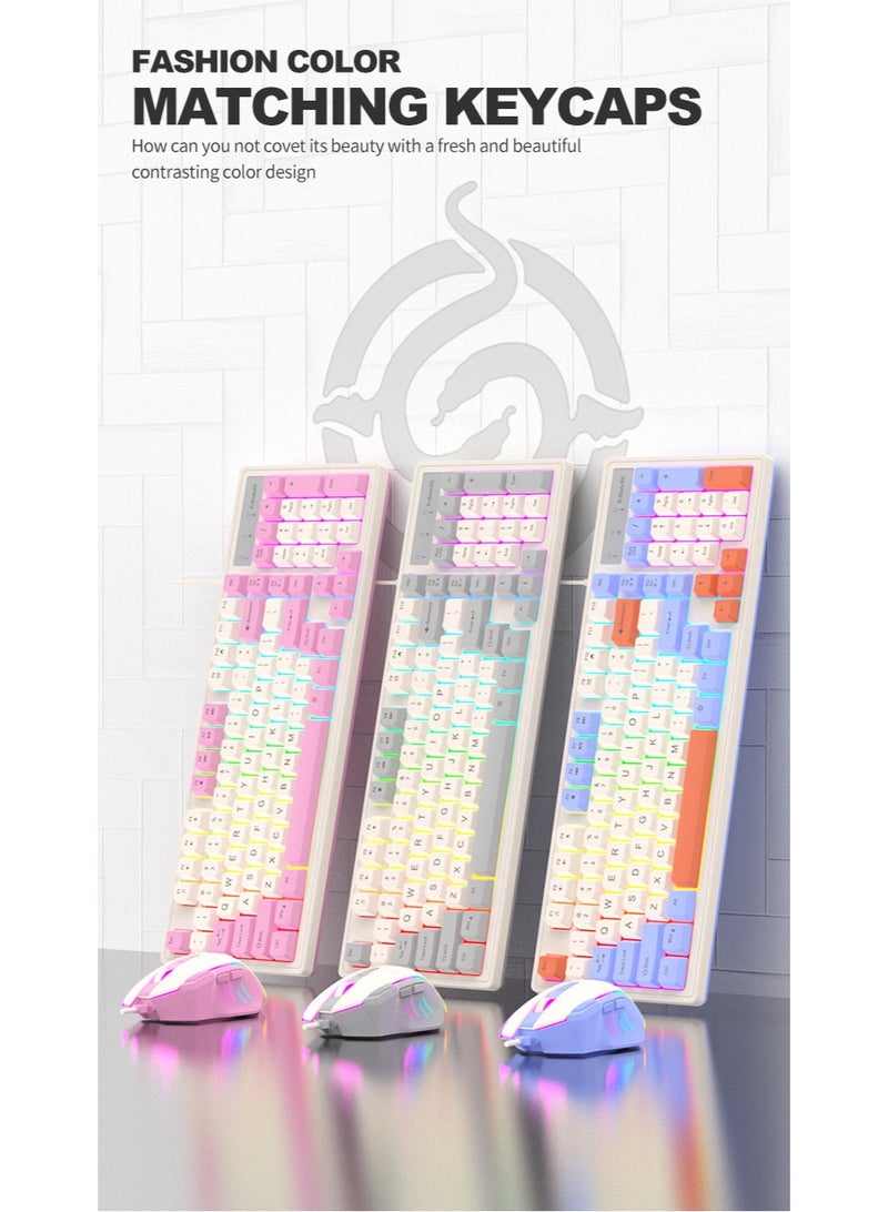 EBMINI New Retro Mechanical Tactile Keyboard - Image 5