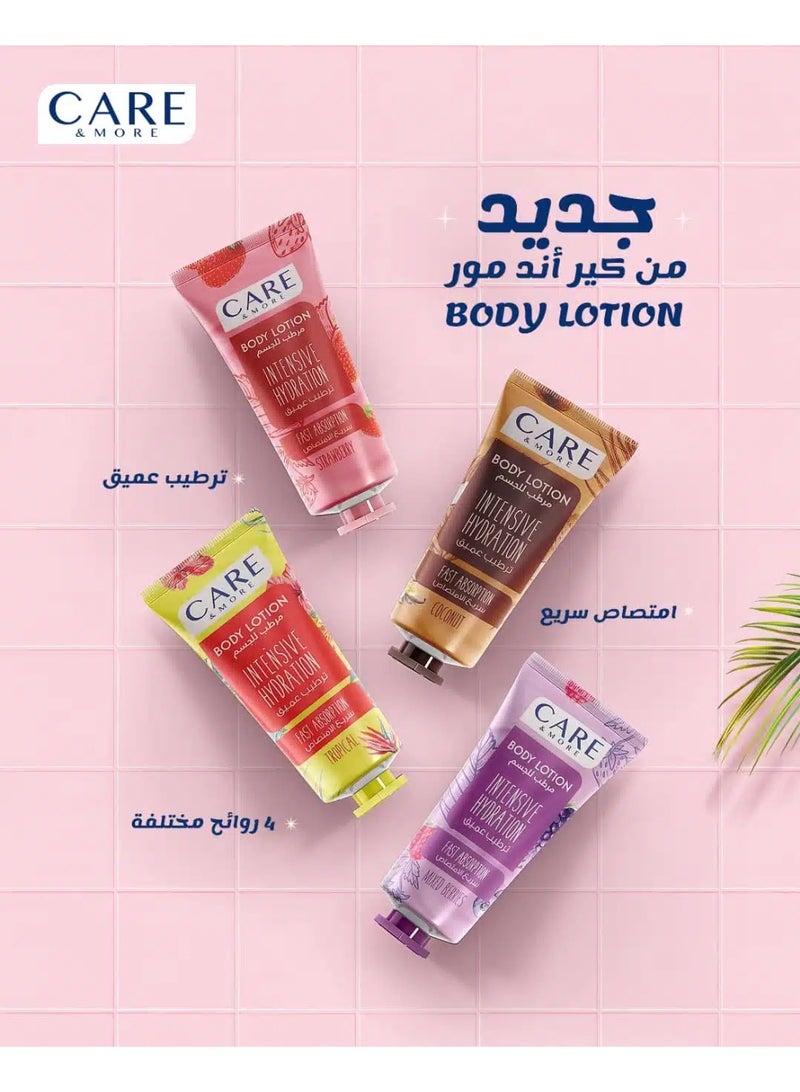 Care & More Strawberry Bliss Body Lotion (150ml) - Hydrating & Sweet Scent - Image 3