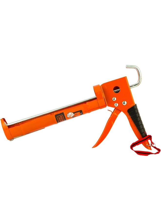BLACK+DECKER BLACK+DECKER 330Mm Steel Half-Open Caulking Gun Orange/Black Bdht81570  - Image 1