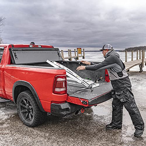 RealTruck Gator Covers Gator FX Hard Quad-Fold Truck Bed Tonneau Cover | 8828207 | Fits 2009 - 2018, 2019/20 Classic Dodge Ram w/o RamBox 5' 7" Bed (67.4") - Image 5