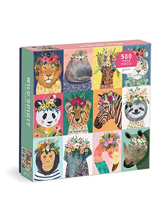 Wild Spirit 500 Piece Puzzle 