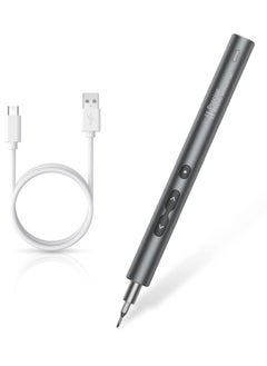 SYOSI Precision Electric Screwdriver - Portable, Rechargeable Power Tool with USB Charging and LED Light - Ideal for Phones, Cameras, Laptops  - Image 1