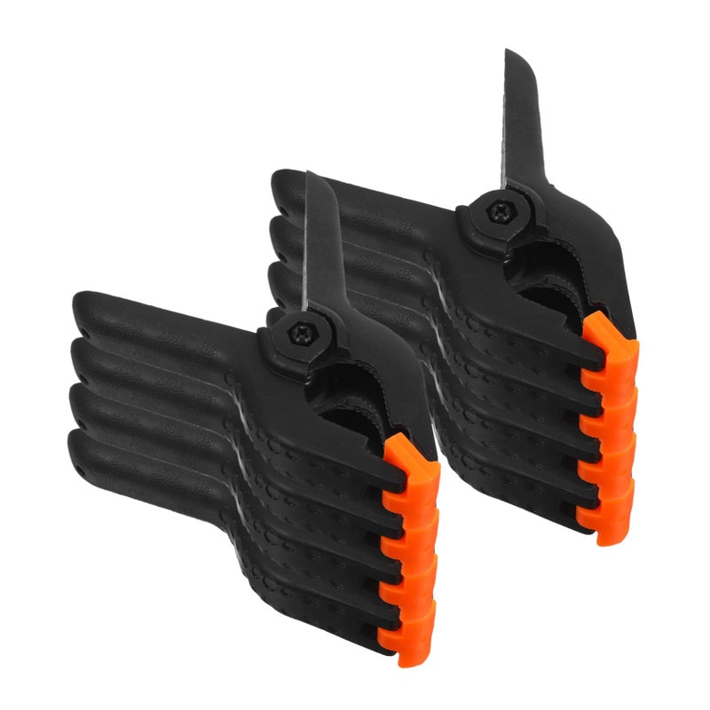 Heavy Duty Nylon Spring Clamps 8 Pack 4 Inch for Photography Backdrop Crafts and Woodworking - Image 2