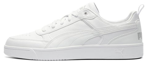 Dribble Unisex White Sneakers