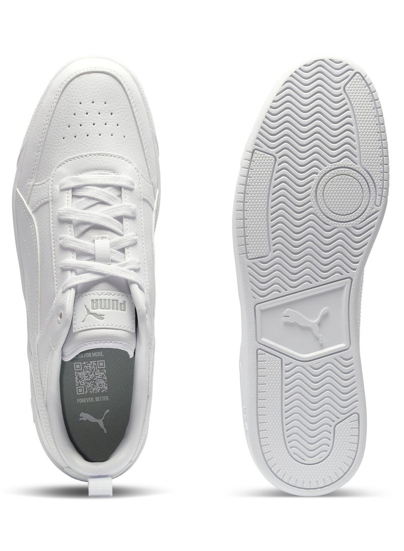 PUMA Dribble Unisex White Sneakers - Image 5