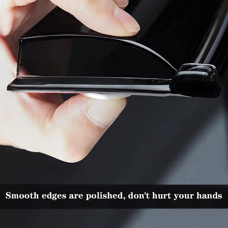 Puermto 34inch 880mm Universal Sun roof Wind Deflector, 1pc Dark Smoke Auto Moonroof Window Visor for Deflecting Rain, Noise and Windy Weather with Waterproof Double Side Tape RN88 - Image 4