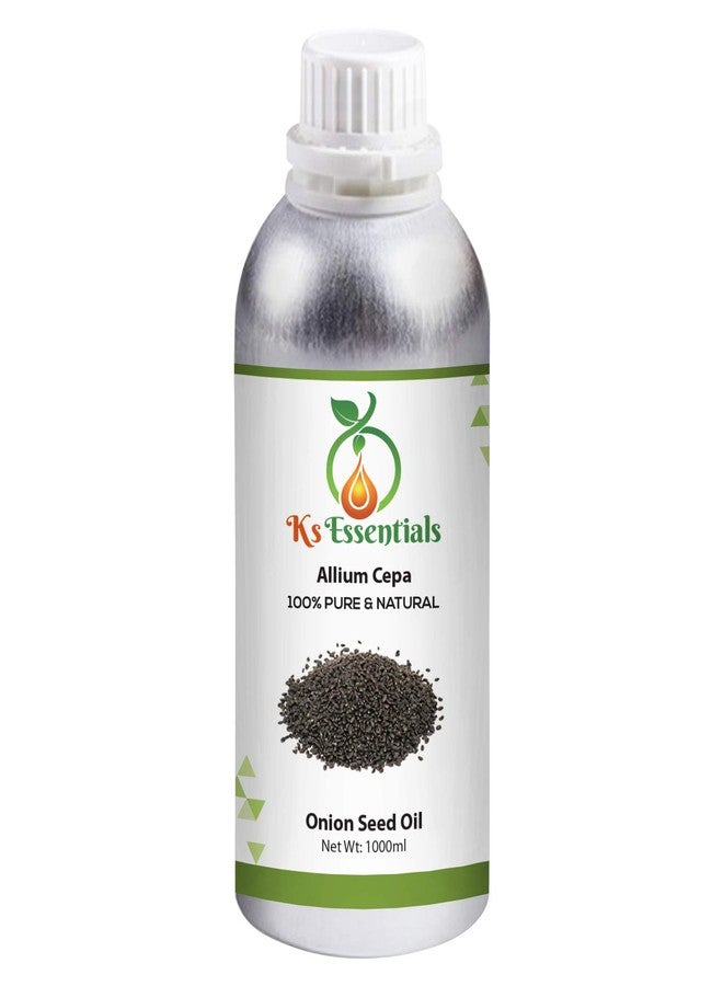 Ks Essentials Onion Seed Oil (Allium Cepa) 100% Pure and Natural Oil Cold Pressed - Image 1