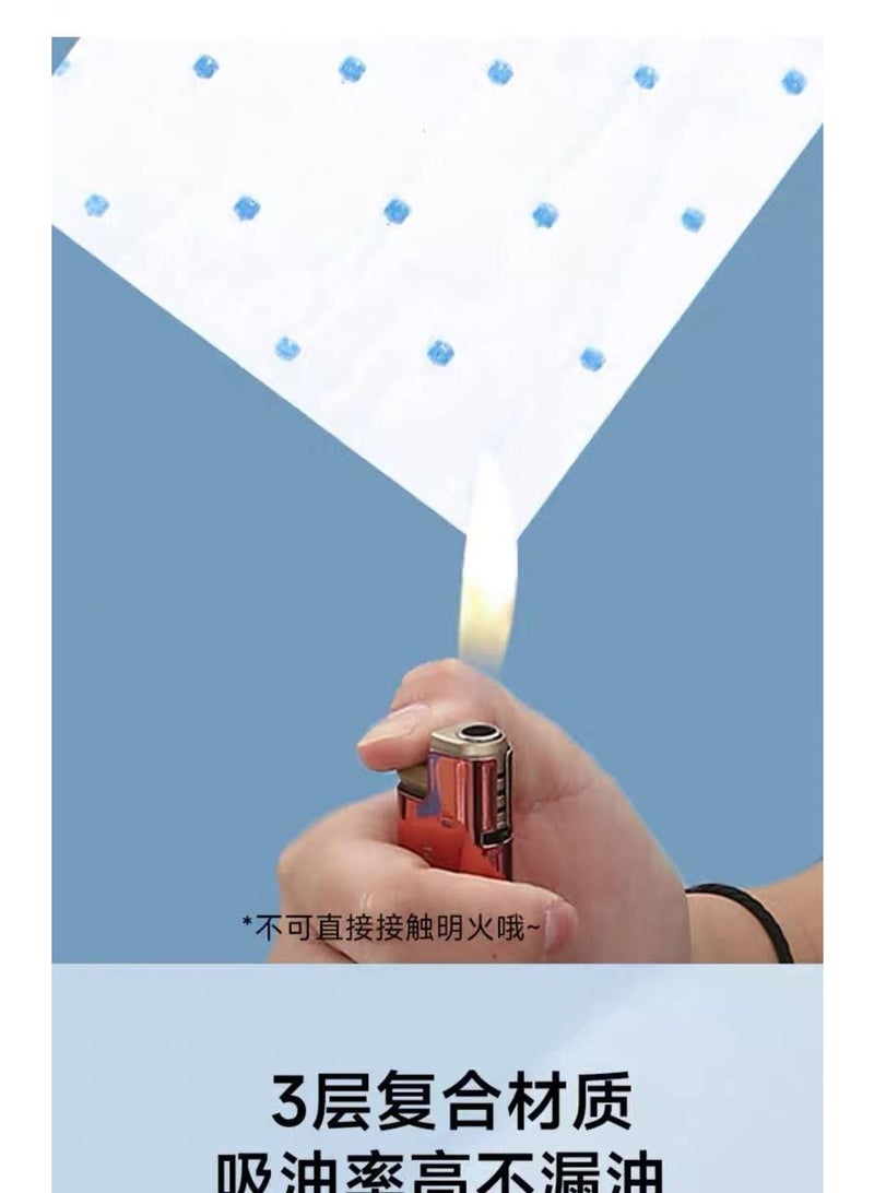 فلتر الشفاط المنزلي اللي هايريحك من بقايا الزيت و الشوائب الملتصقة في الشفاط الباكيت 10 قطع - Image 5