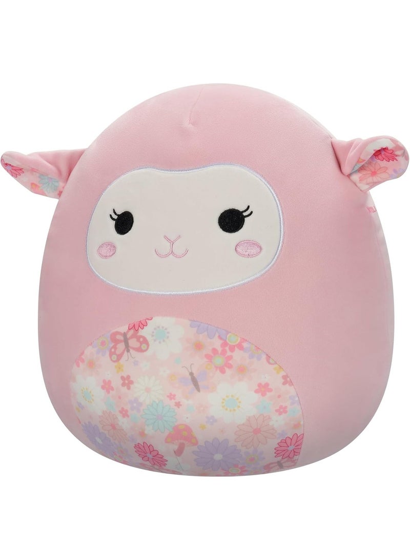 Squishmallows Lala Pink Lamb 12-Inch Super Soft Plush Toy - Image 2