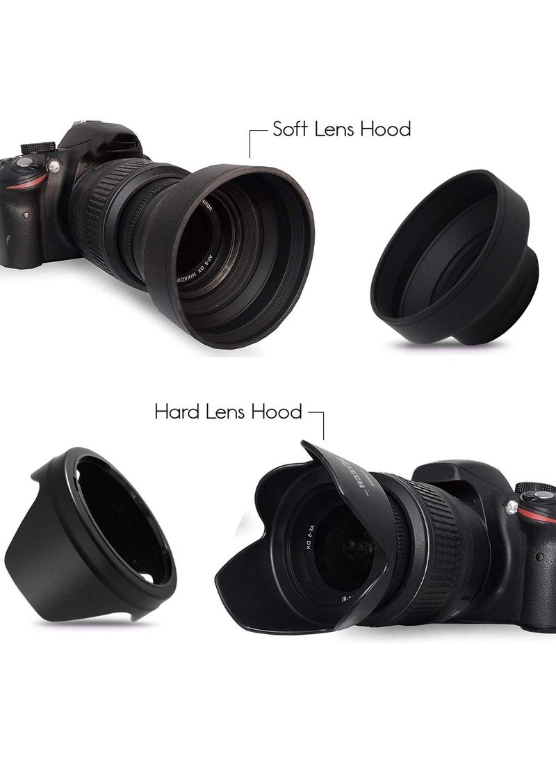 Xtech Xtech HeroFiber 58mm Accessory Kit for Canon EOS DSLR Cameras 58mm Lens Accessories Kit  - Image 5