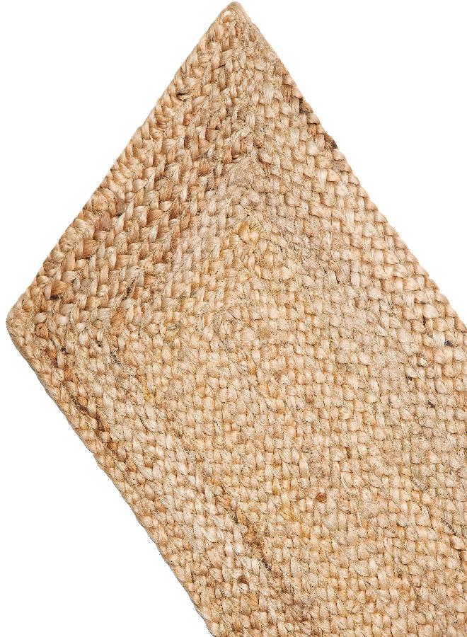 COTTON CRAFT Jute Braided Table Runner - Harvest Autumn Fall Thanksgiving Holiday Christmas Festive Party Rustic Farmhouse Dining Table Kitchen Tabletop Burlap Tablerunner - 13 x 36 inch - Natural - Image 2