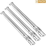 GRISUN Grisun 19.5 Inch 62752 Burner Tube Kit Replacement for Weber Genesis 300 Pronpane (LP) with Front Control Knob, 304  - Image 1