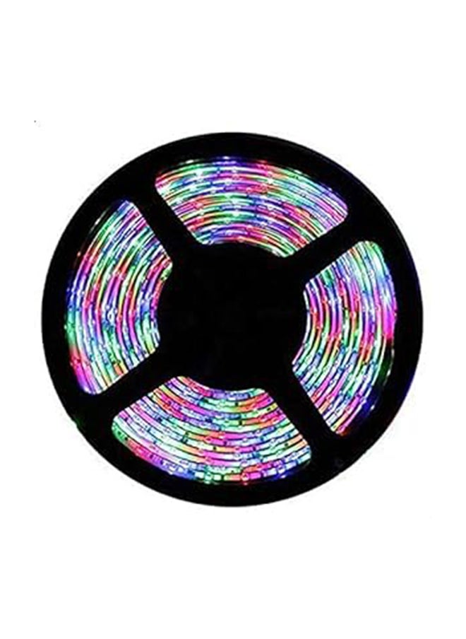 Generic - LED Strip Light Rgb 5050 5m 60 LED/meter Waterproof With Remote 44k Control And Power Adapter - Image 1