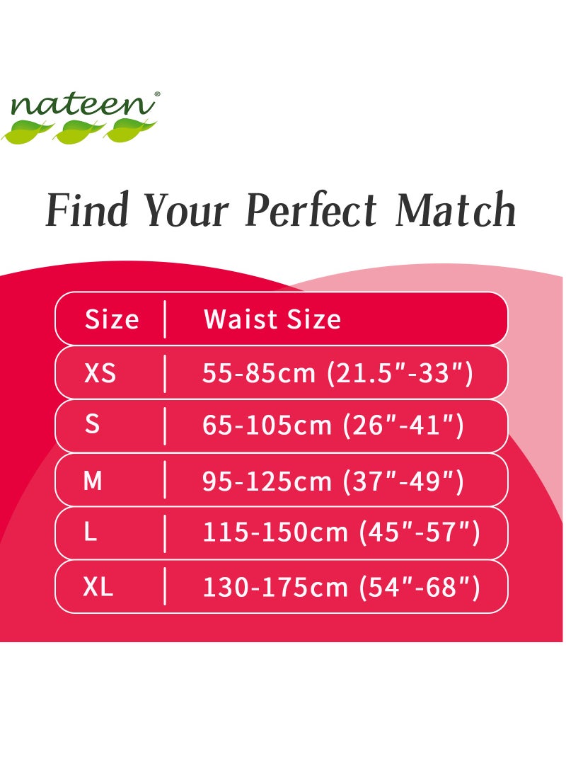 nateen Combi Plus Incontinence Adult Diaper,X-Large,Waist Size 130-175cm,80 Count Adult Diapers, with Super Absorbent Layer, Leak Guard,Disposable Underwear for Men&Women-2240ml Absorbency.  - Image 5
