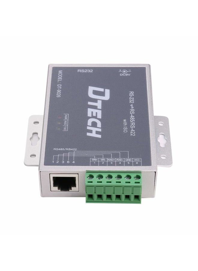 DTech Active Isolated RS232 to RS485 RS422 Converter with RJ45 Serial Port Terminal Board Power Adapter - 2.5kV - Image 5