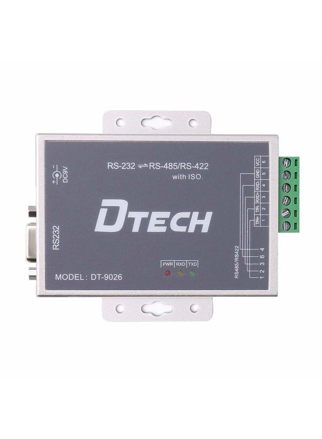 DTech Active Isolated RS232 to RS485 RS422 Converter with RJ45 Serial Port Terminal Board Power Adapter - 2.5kV - Image 3