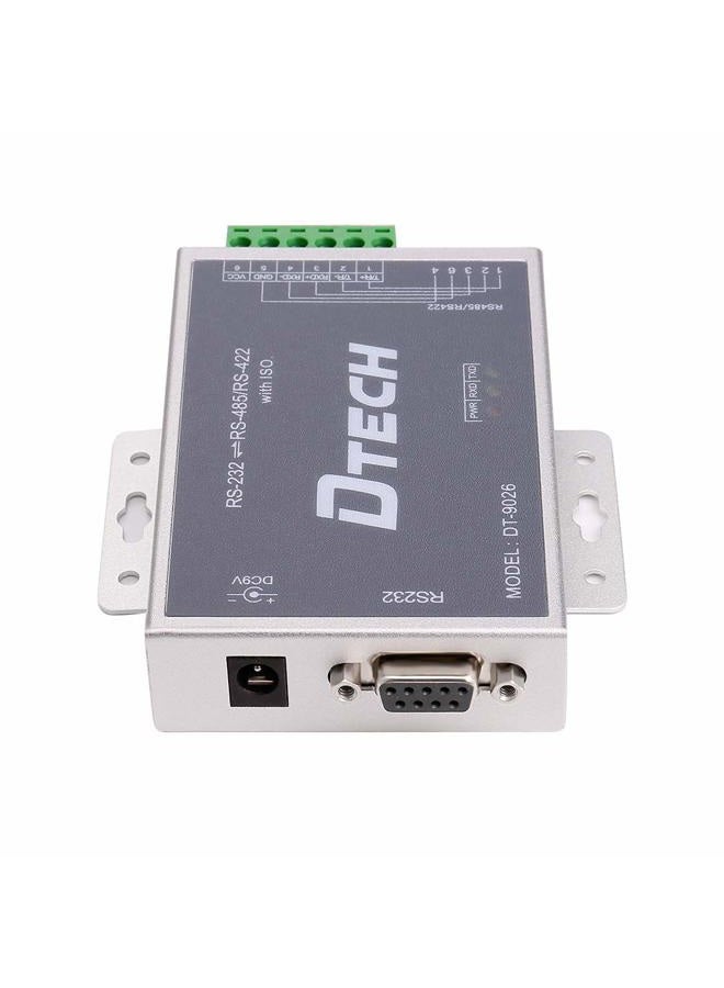 DTech Active Isolated RS232 to RS485 RS422 Converter with RJ45 Serial Port Terminal Board Power Adapter - 2.5kV - Image 4