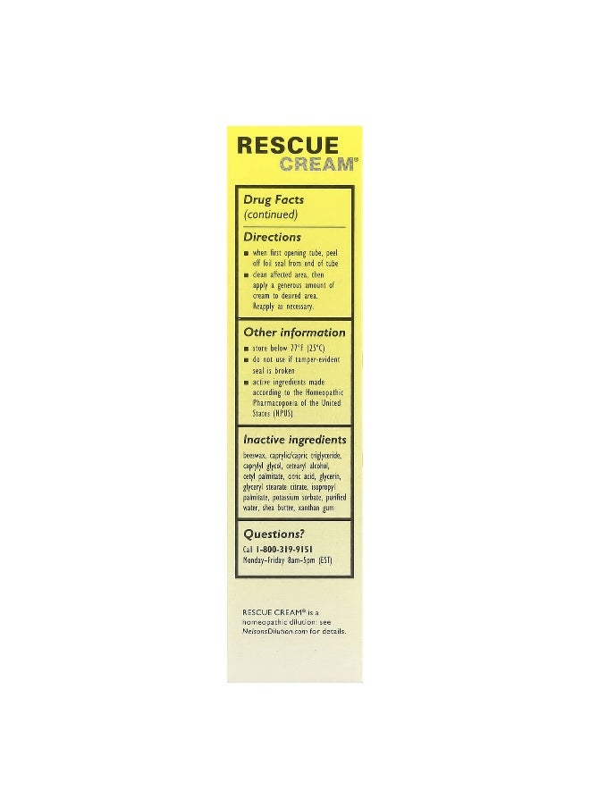 Bach Bach, Original Flower Remedies, Rescue Cream®, 1 oz (30 g)  - Image 4
