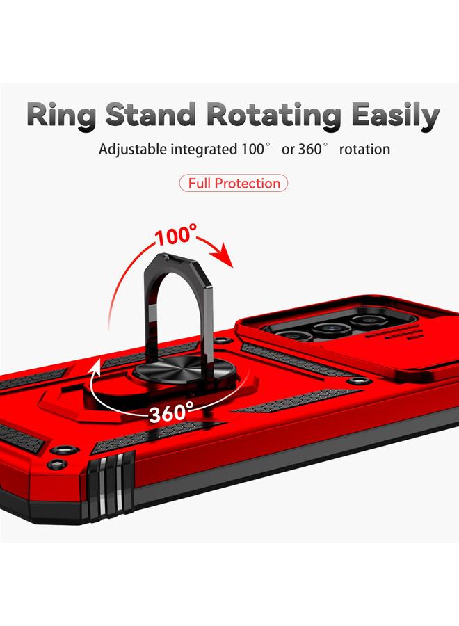 اس-توب جراب لهاتف Samsung Galaxy A25 مزود بحامل كاميرا منزلق - Image 5