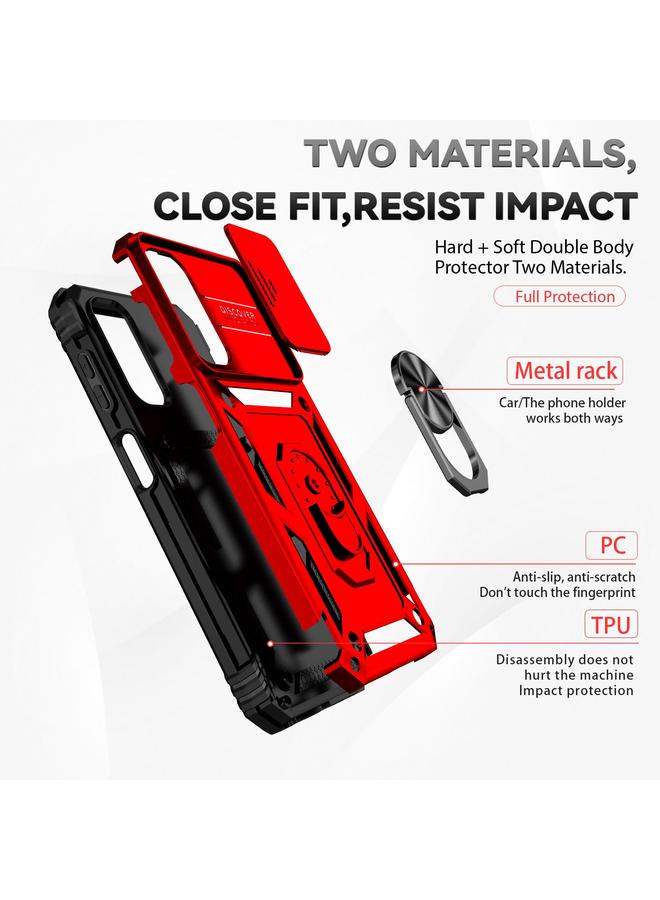 اس-توب جراب لهاتف Samsung Galaxy A25 مزود بحامل كاميرا منزلق - Image 4