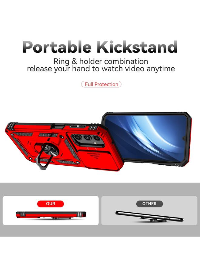 اس-توب جراب لهاتف Samsung Galaxy A25 مزود بحامل كاميرا منزلق - Image 3