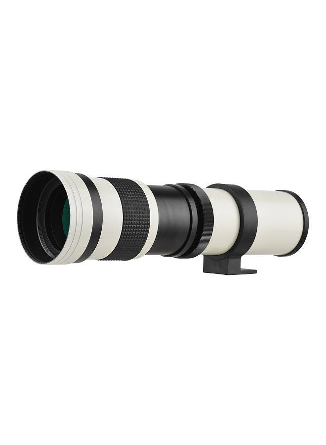 Camera MF Super Telephoto Zoom Lens F/8.3-16 420-800mm T Mount + UV/CPL/FLD Filters Set +2X 420-800mm Teleconverter Lens + T2-AI Adapter Ring Replacement  - Image 5