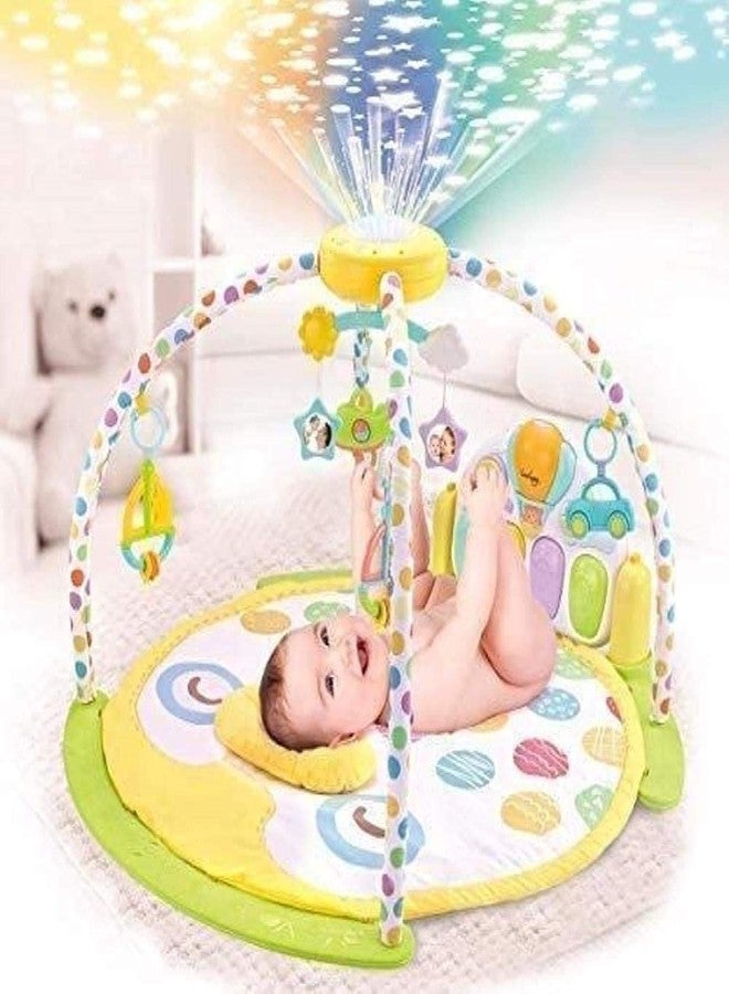 Arcanine Baby Gym, 5 in 1 Baby Play Gym with Toys for 0m+, Baby Gym Play Mat and Motor Skill Development Language Discovery, Baby Playmats and Gyms Larger - Image 1