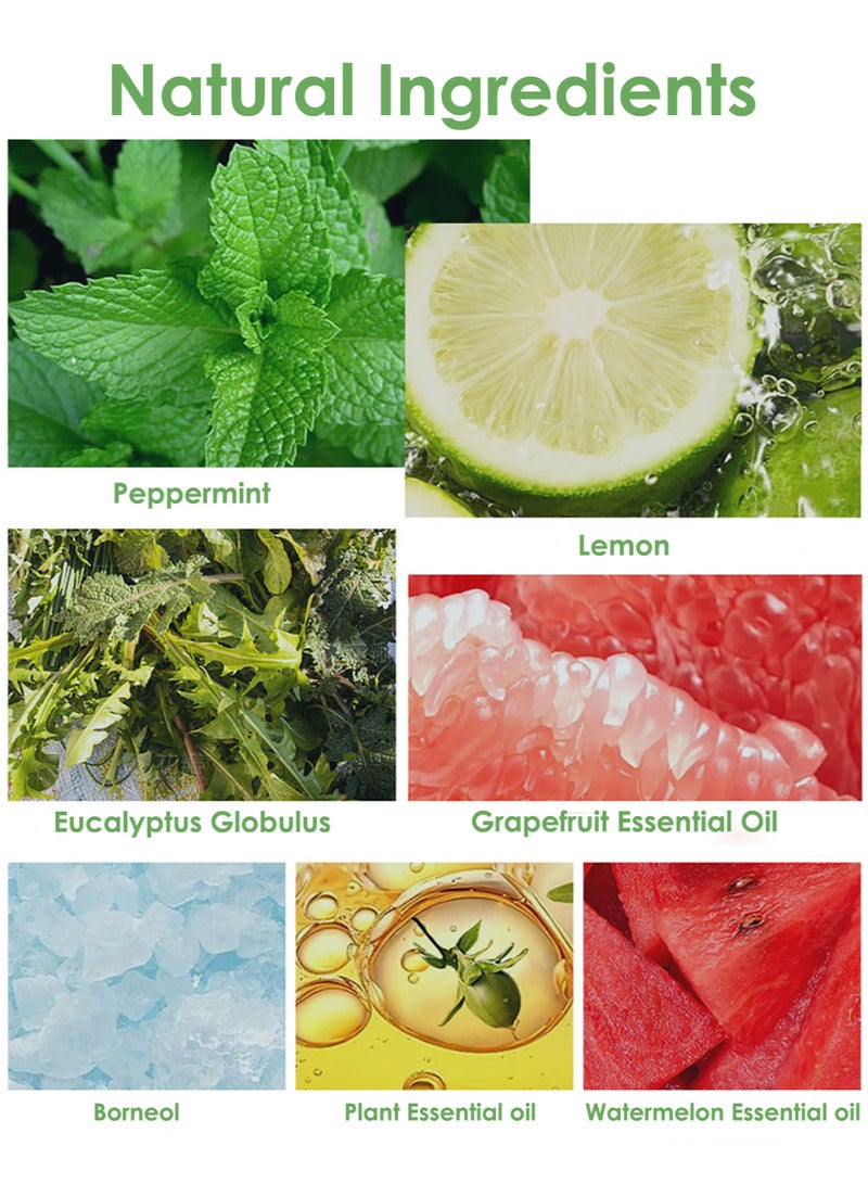 Causone 2 in 1 Nasal Stick Inhaler, Natural Ingredients Portable Menthol Inhalers, for Stress Relief, Muscle Relaxation, Energy Boost, Nose Refreshing VapoInhaler - Image 3