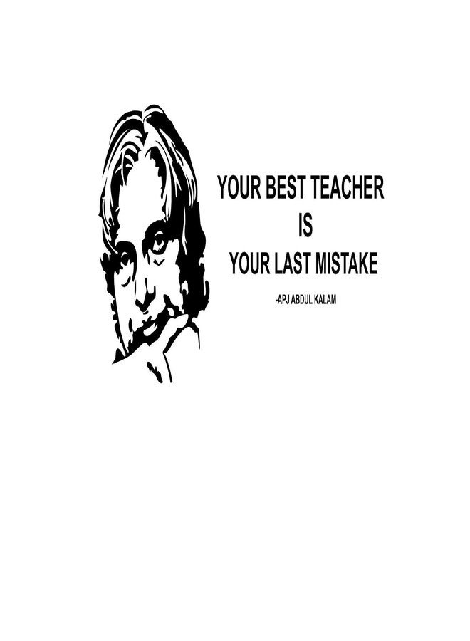 Wallstick Abdul Kalam wallstickers (Vinyl 110 cm x 55 cm) - Image 1