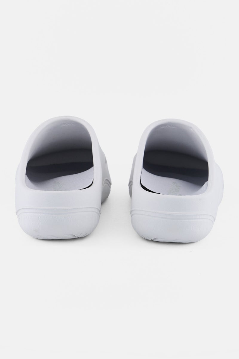 PUMA Kids Boy Wave Slip On Outdoor Mules, White - Image 2
