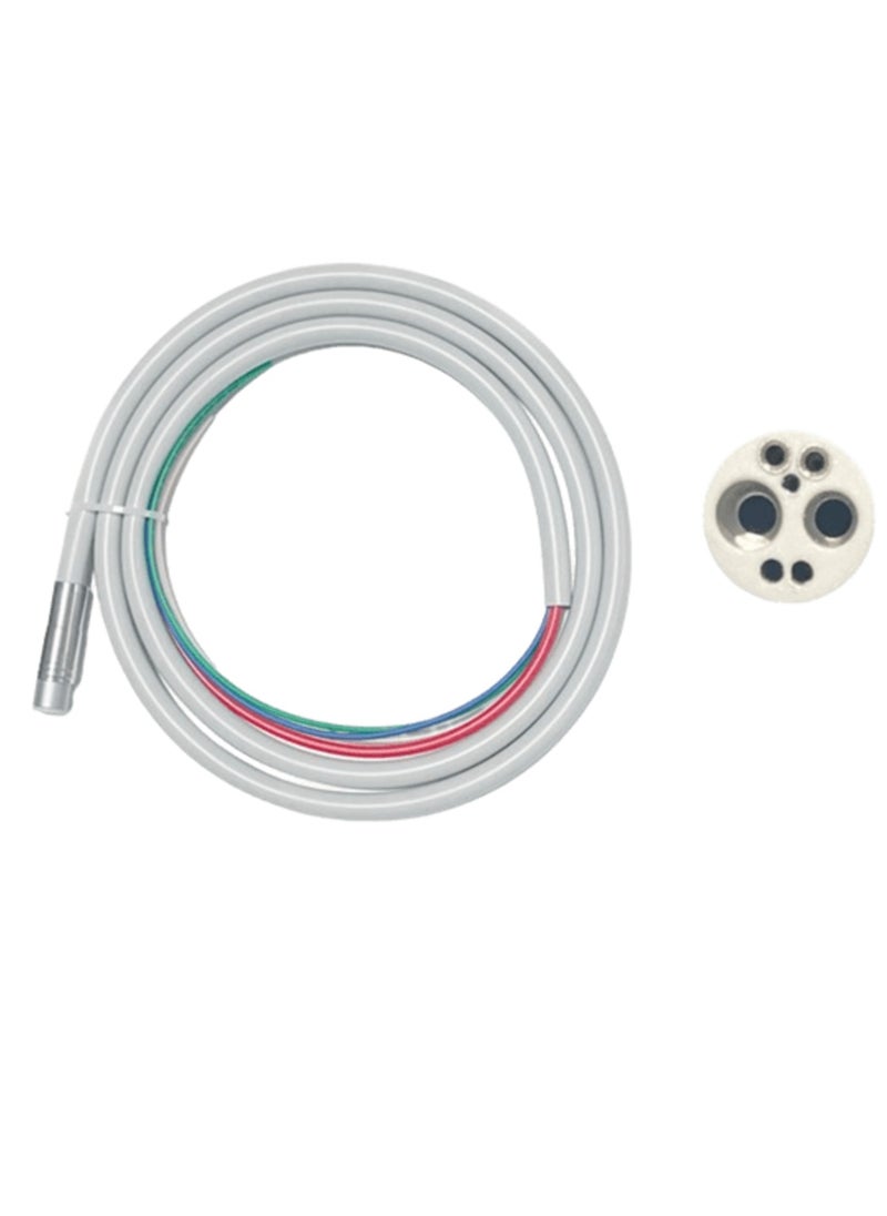 Generic EU-Style 6-Hole Optical Tubing for Dental Handpiece – Durable, Flexible Hose with Light Transmission  - Image 2
