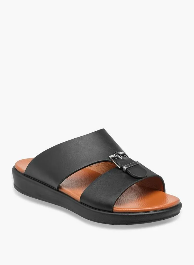 DUCHINI Men Buckle Accent Arabic Sandals